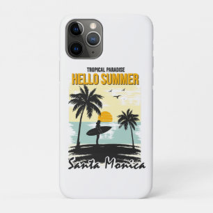 Sunset Surf Vibes: Tropical Dreamscape iPhone 11 Pro Case