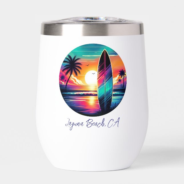 Sunset Surfboard Vibes (Front)