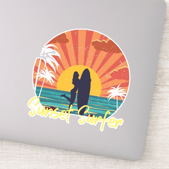 Sunset Surfer (Detail)