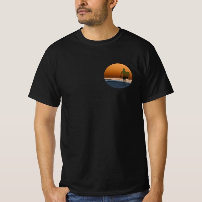 Sunset Surfer  T-Shirt (Front)