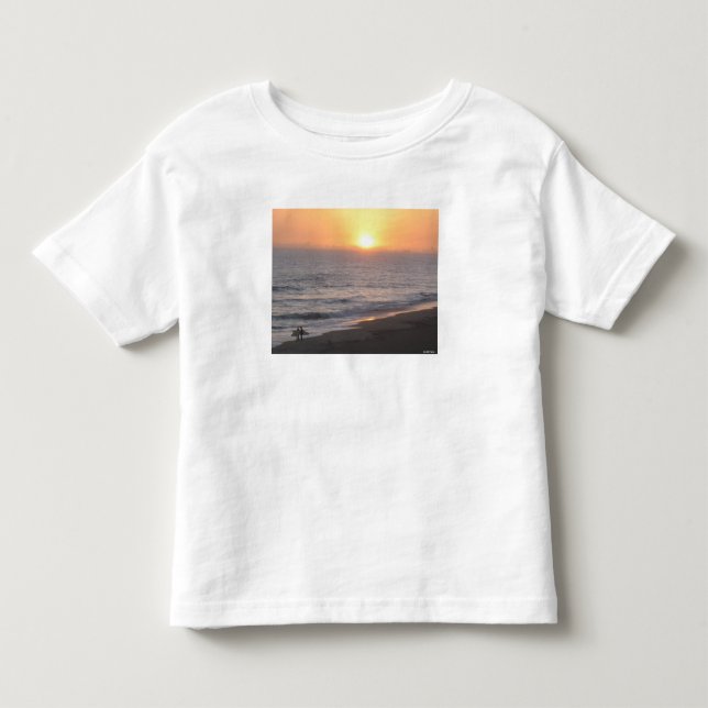 Sunset Surfers Toddler T-Shirt (Front)