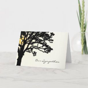 Sunset Sympathy Card