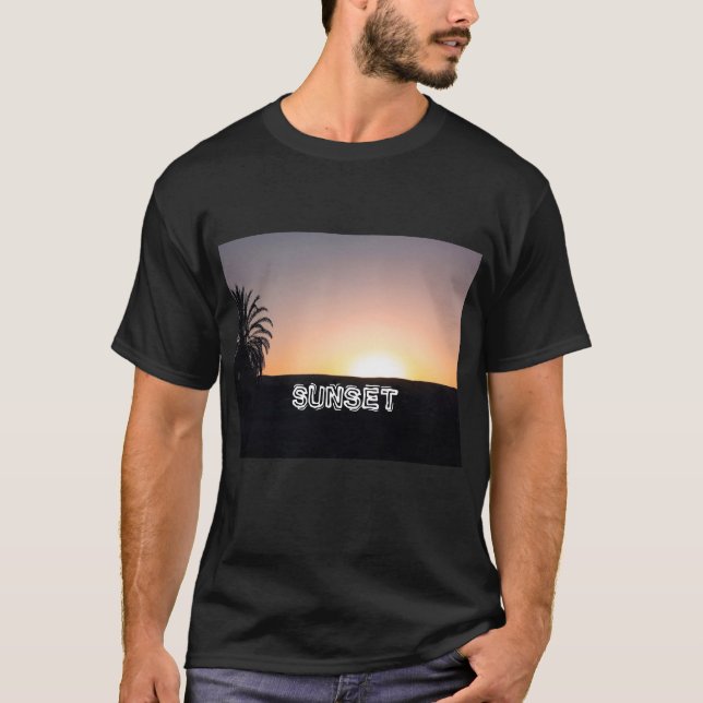 SUNSET T SHIRT (Front)