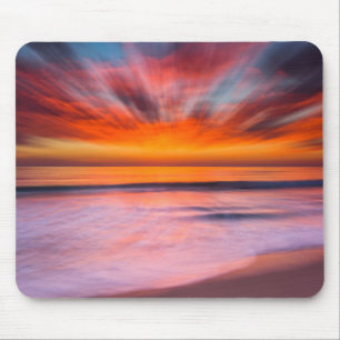 Sunset Tamarack Beach Carlsbad, CA Mouse Pad