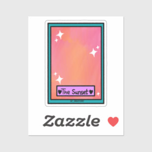 Sunset Tarrot Card