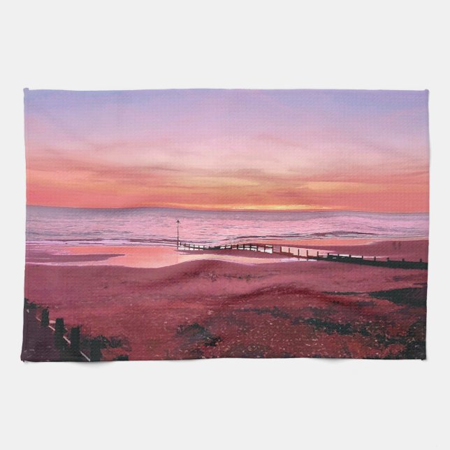 SUNSET TEA TOWEL (Horizontal)