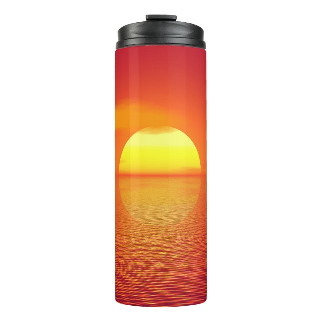 Sunset  thermal tumbler (Front)
