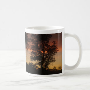 Sunset Through the Trees Coffee Mug