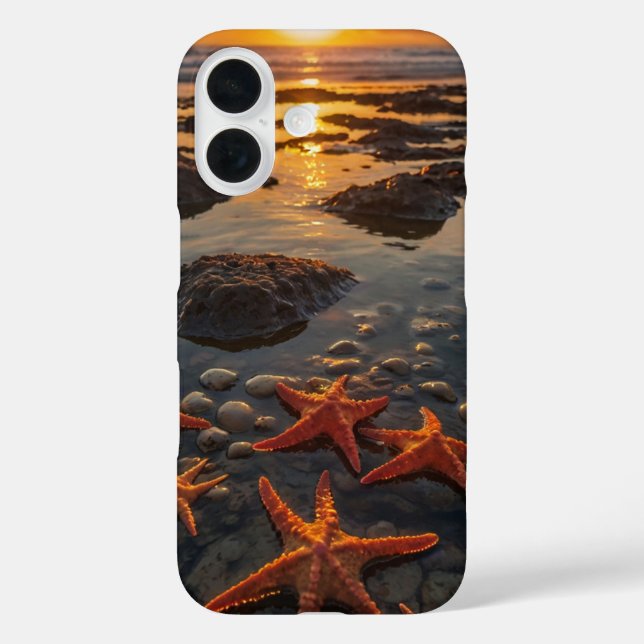 Sunset Tide Pools Case-Mate iPhone Case (Back)