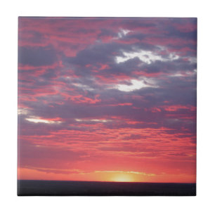 sunset tile