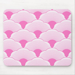 Sunset, tonal pink, concrete texture mouse pad
