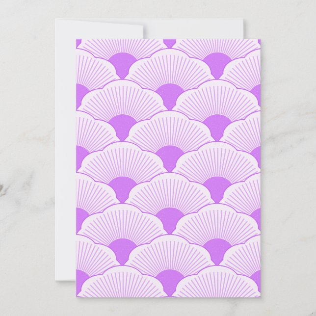 Sunset, tonal violet, concrete texture (Front)