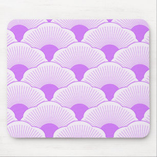Sunset, tonal violet, concrete texture mouse pad