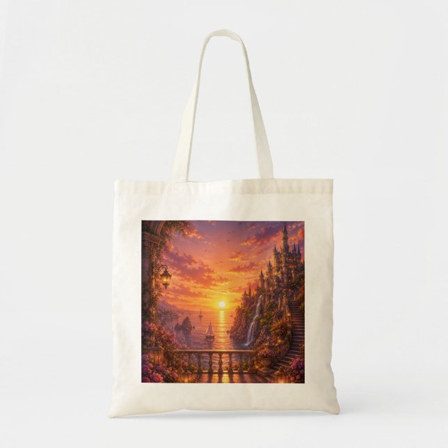 Sunset  tote bag (Front)