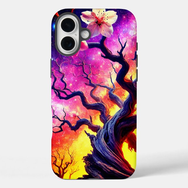 Sunset Tree Phone Case (Back)