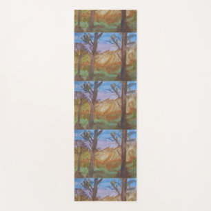 Sunset Trees Yoga Mat