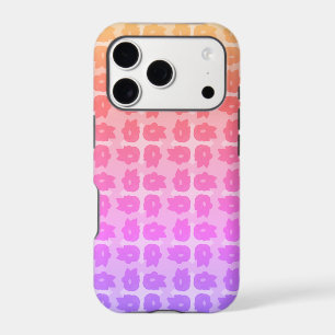 Sunset Trellis pattern Iphone 17 case