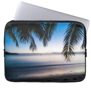 Sunset Tropical Seascape, Fiji Laptop Sleeve