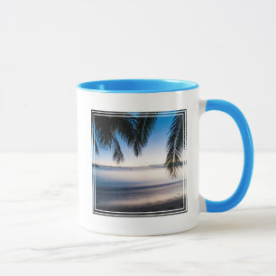 Sunset Tropical Seascape, Fiji Mug