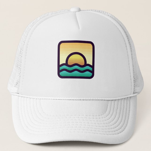 Sunset Trucker Hat (Front)