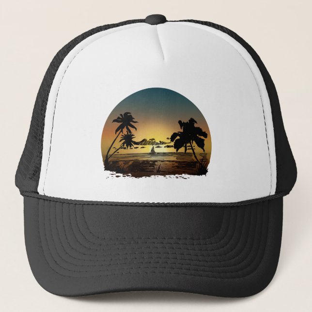 Sunset Trucker Hat (Front)