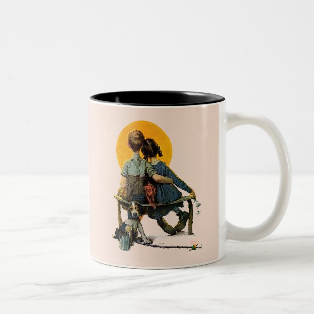 Sunset Two-Tone Coffee Mug (Right)