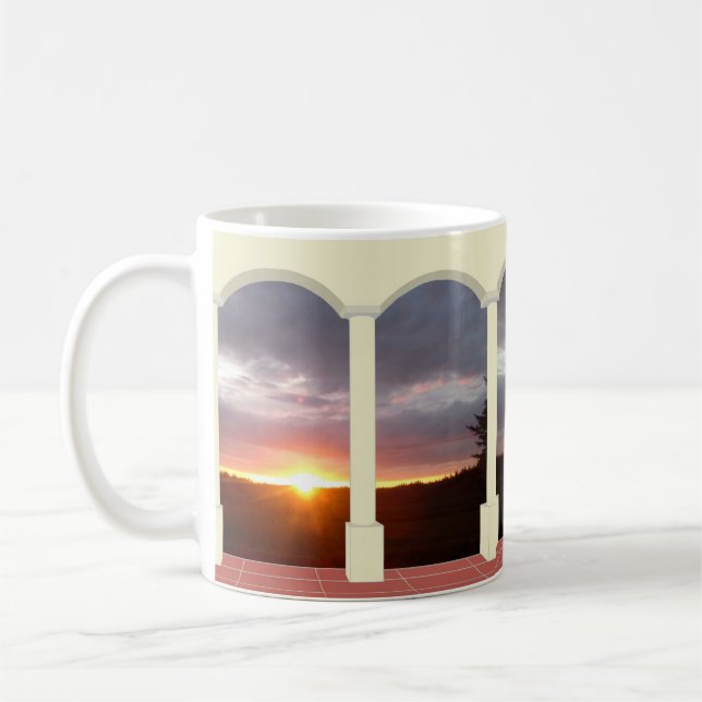 Sunset Under Arch Mug (Left)