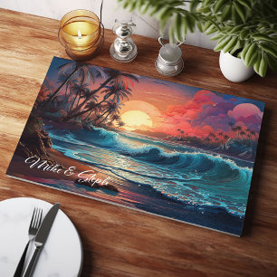 Sunset Vibes Cutting Board