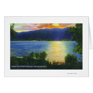 Sunset View of Prospect Mountain