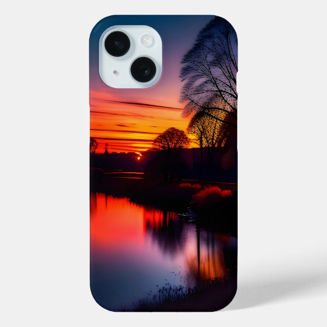 Sunset View One Case-Mate iPhone Case (Back)
