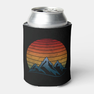 SUNSET VINTAGE MOUNTAIN  CAN COOLER