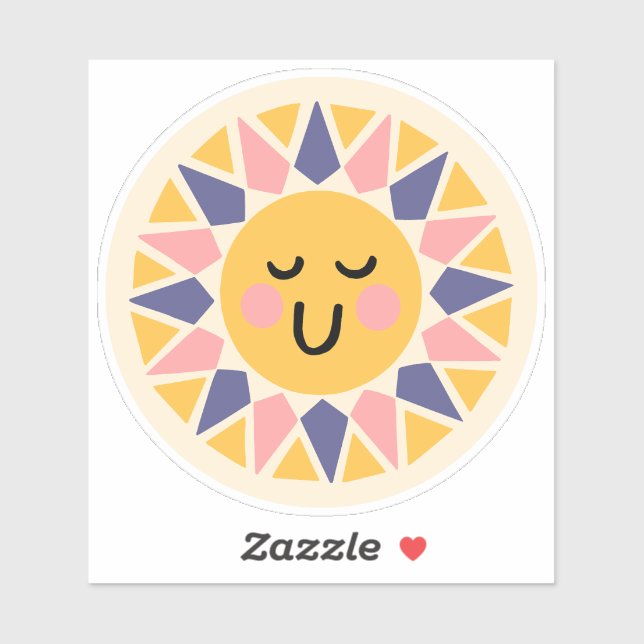 Sunset Vinyl Sticker (Sheet)