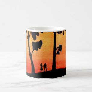 Sunset Walk Coffee Mug