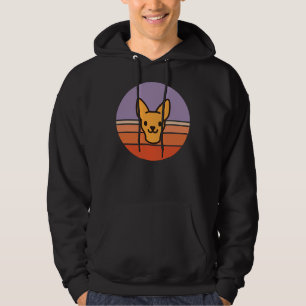 Sunset Walk With My Chihuahua Short Hair Active Hoodie