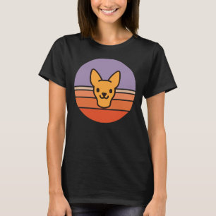 Sunset Walk With My Chihuahua Short Hair Active T-Shirt
