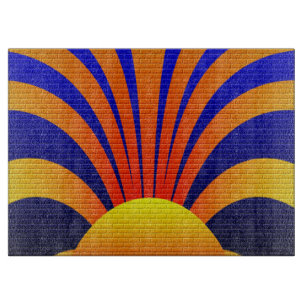 Sunset Wall Cutting Board