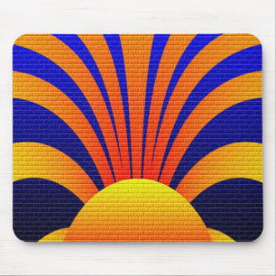 Sunset Wall Mouse Pad
