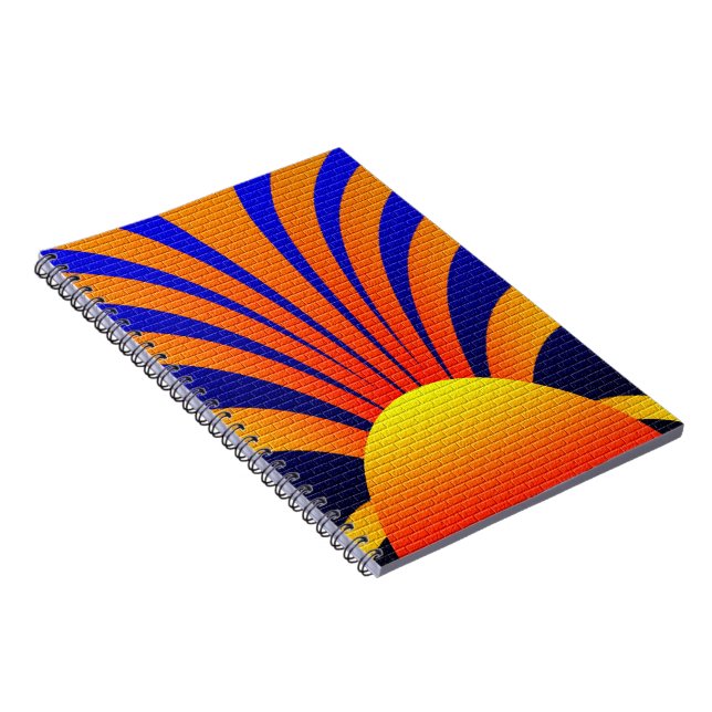 Sunset Wall Notebook (Right Side)