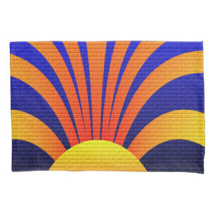 Sunset Wall Pillowcase