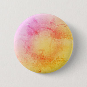 Sunset Watercolor Pin Button
