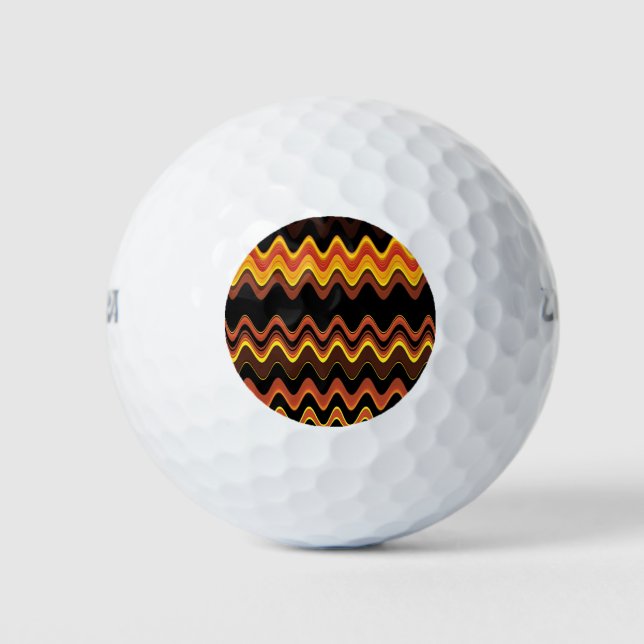 SUNSET WAVE GOLF BALLS (Front)
