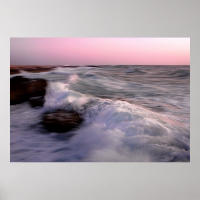 Sunset Wave Poster (Front)