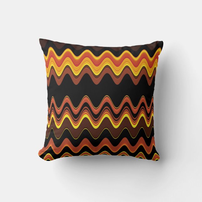 SUNSET WAVES CUSHION (Front)