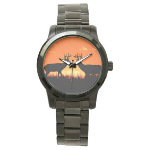 Sunset Whitetail Deer Watch