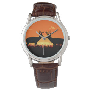 Sunset Whitetail Deer Watch