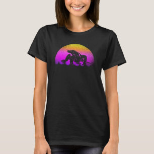 Sunset Wildlife Animal Exotic Reptile Lizard Komod T-Shirt