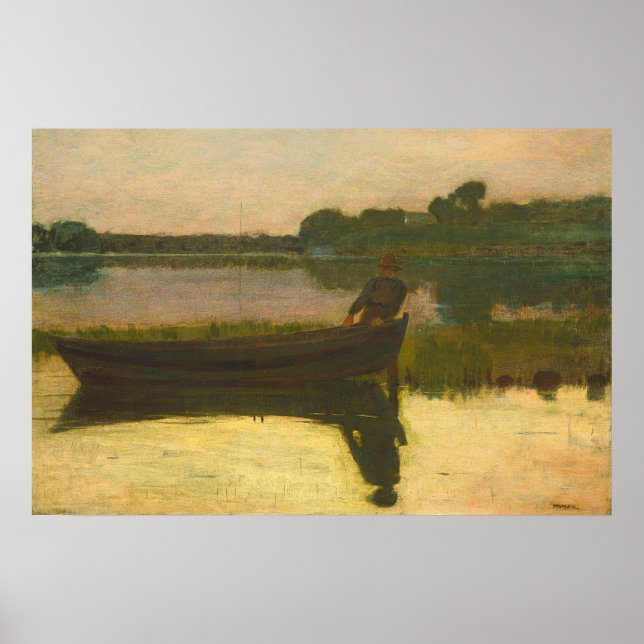 Sunset - Winslow Homer Fine Art Poster (Front)