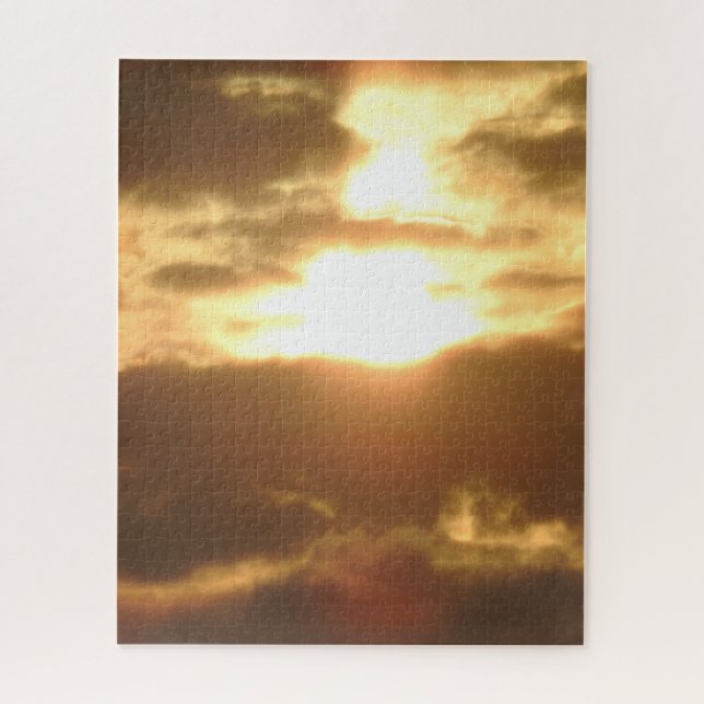 Sunset Winter Puzzle (Vertical)