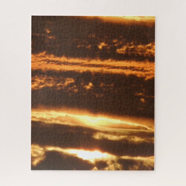 Sunset Winter Puzzle (Vertical)