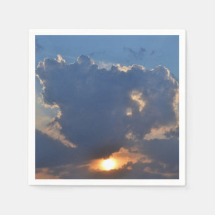 Sunset with Teacup Cloud Formation by STaylor Napkin
